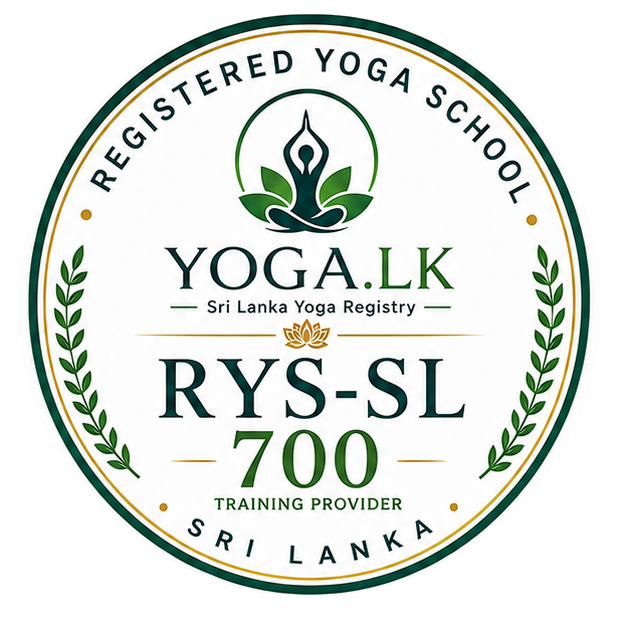 Official Yoga.lk RYS-SL 700 seal